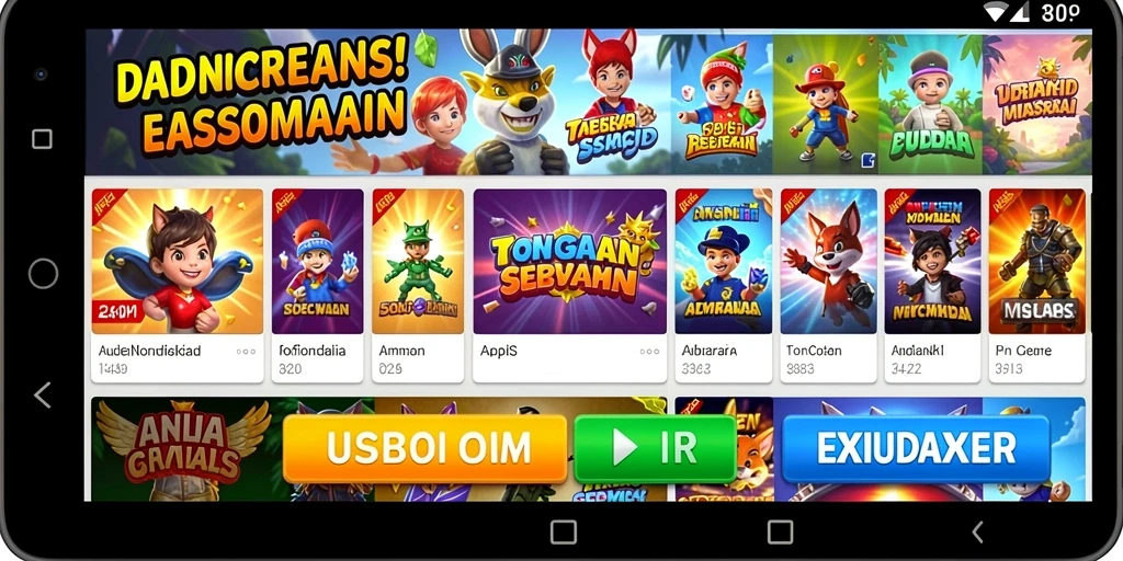 Item power-up yang membantu permainan.