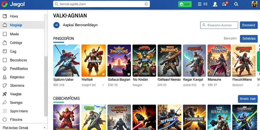 Karakter unik yang bisa dipilih dan ditingkatkan.