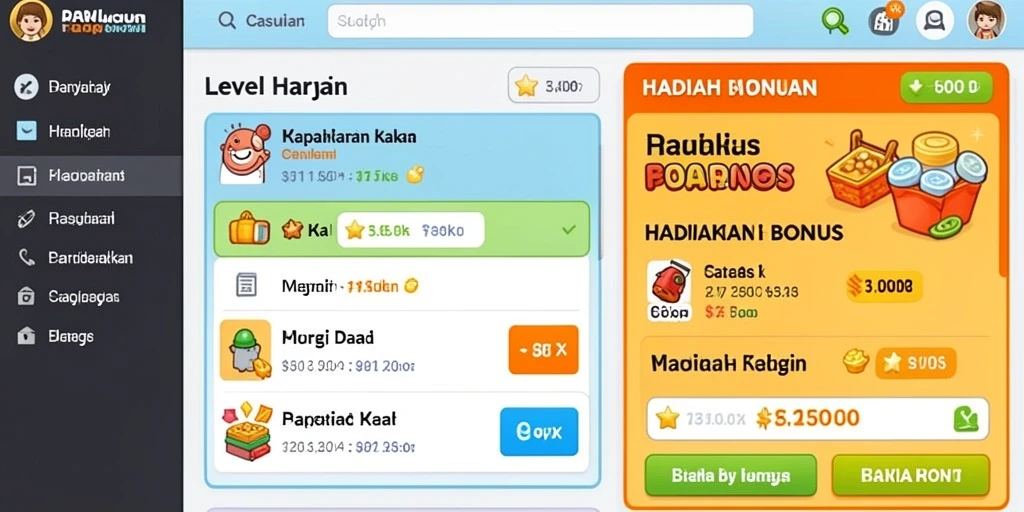 Fitur bonus menarik yang membuat permainan semakin seru.