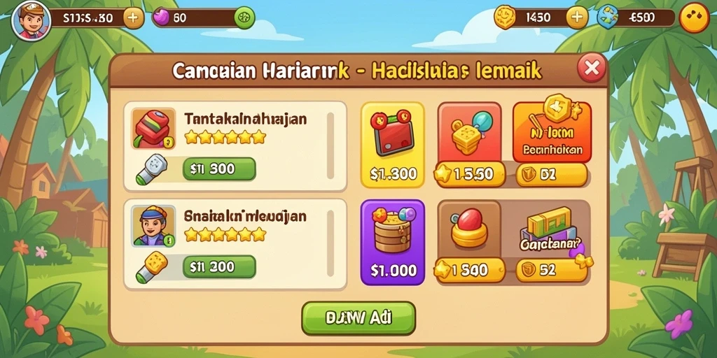 Mode multiplayer yang mendebarkan dan penuh tantangan.