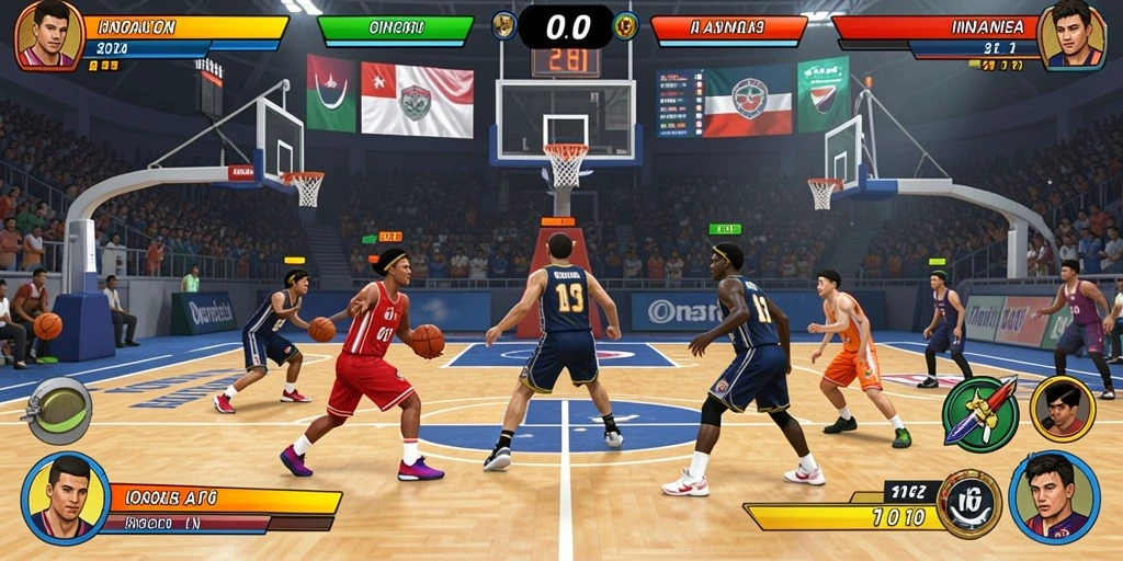 Cuplikan dari mode multiplayer yang seru.