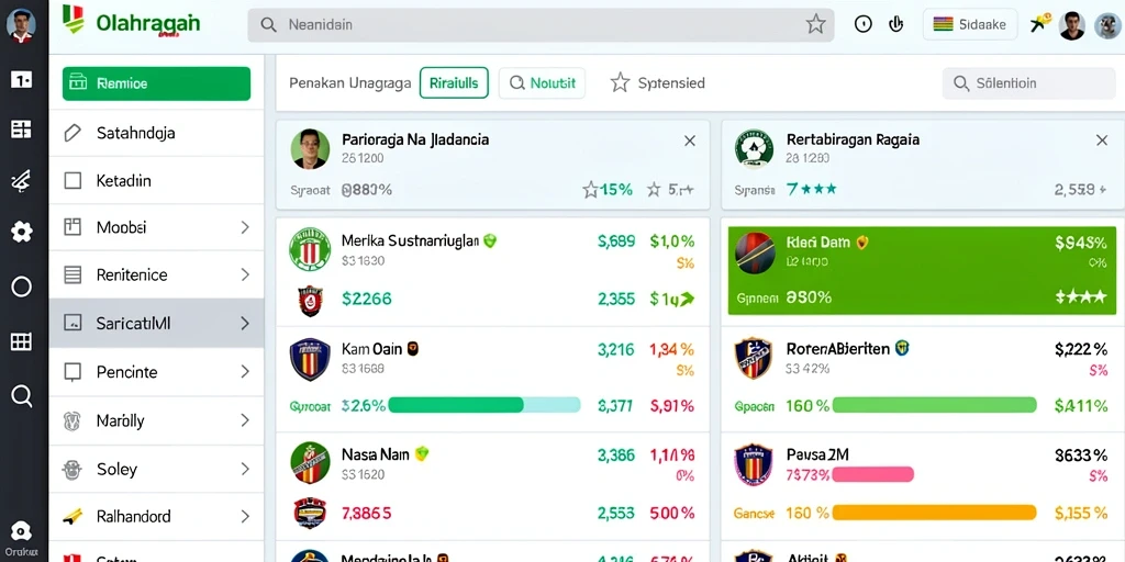 Fitur live chat untuk berinteraksi dengan pemain lain.