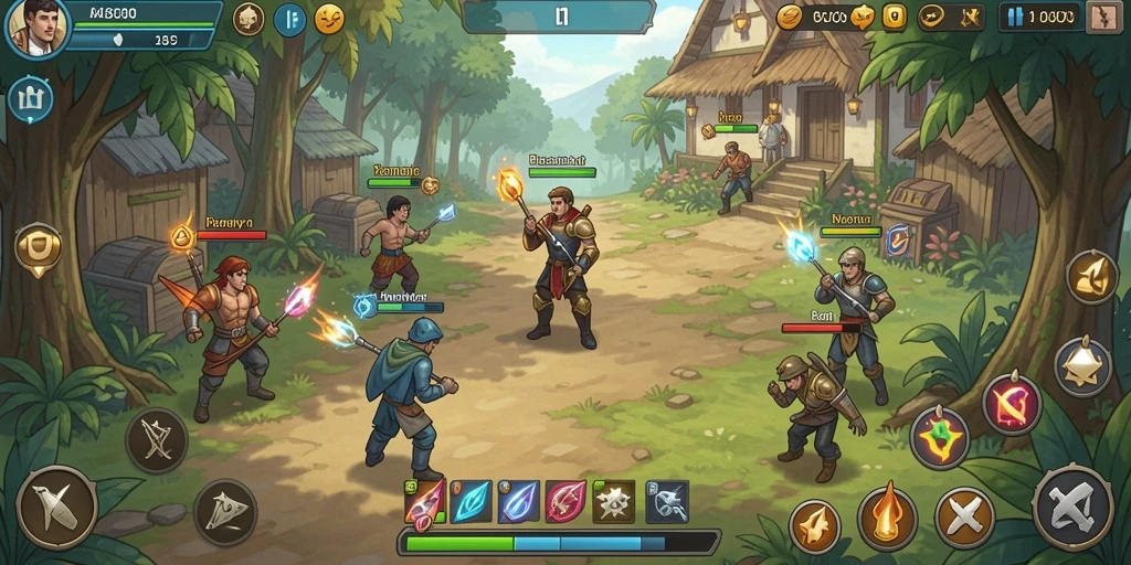 Fitur multiplayer yang membuat permainan lebih menarik.
