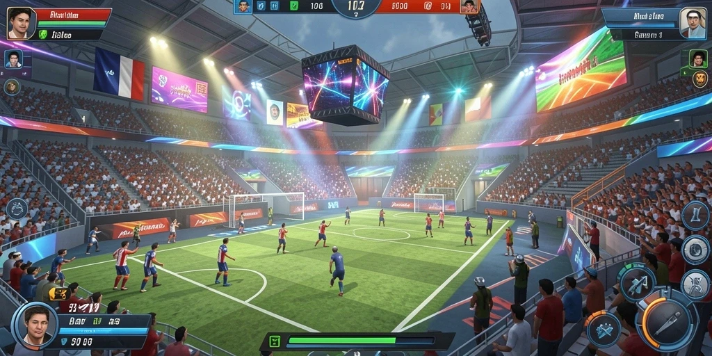 Mode multiplayer yang seru dan kompetitif.