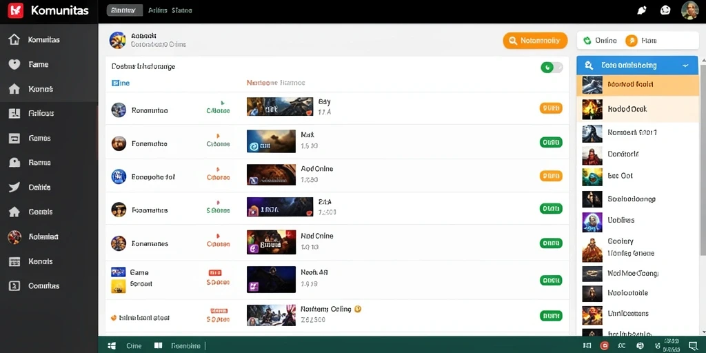 Screenshot menampilkan event kompetisi yang sedang berlangsung.