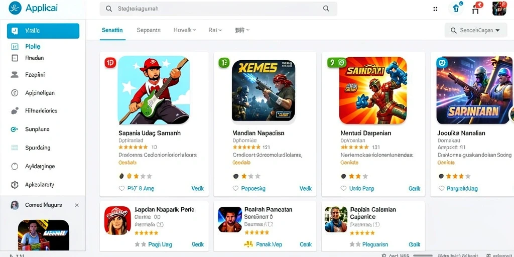 Fitur leaderboard untuk bersaing dengan pemain lain.